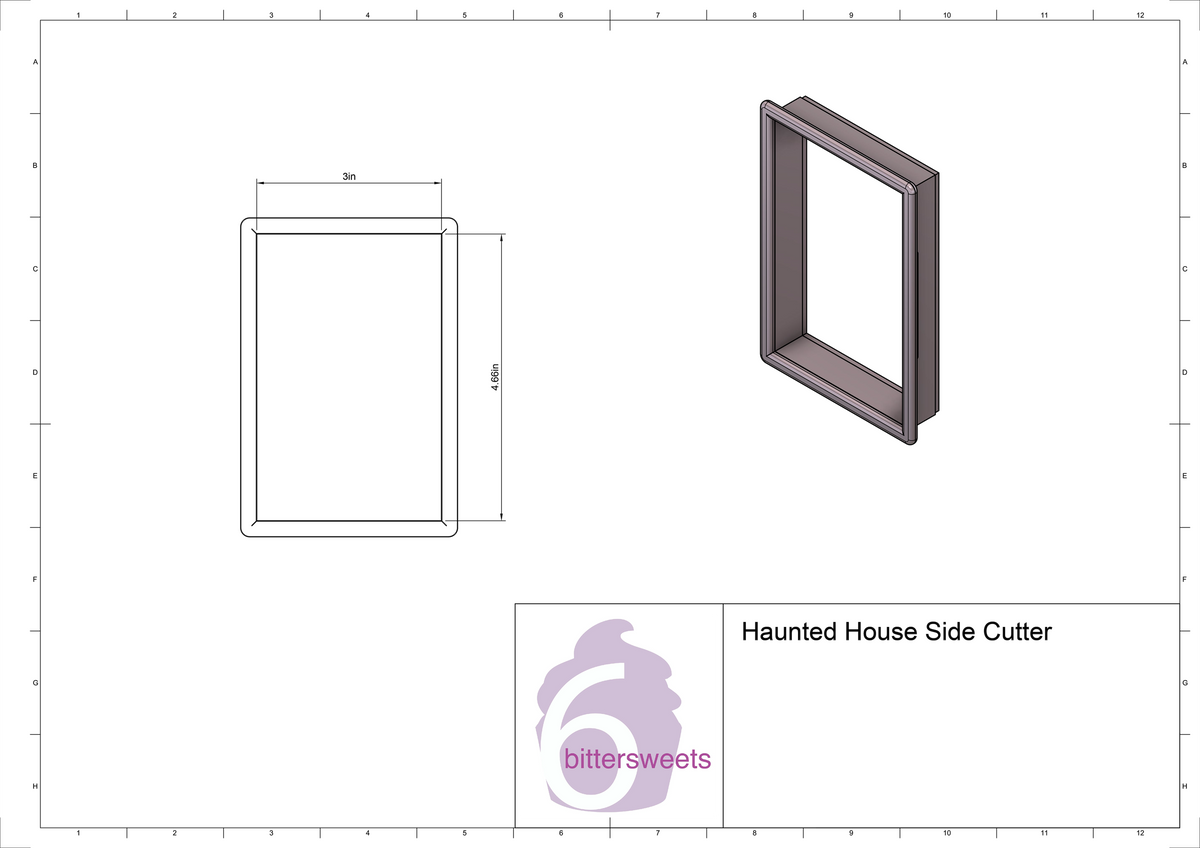 Haunted House Cookie Cutter Kit