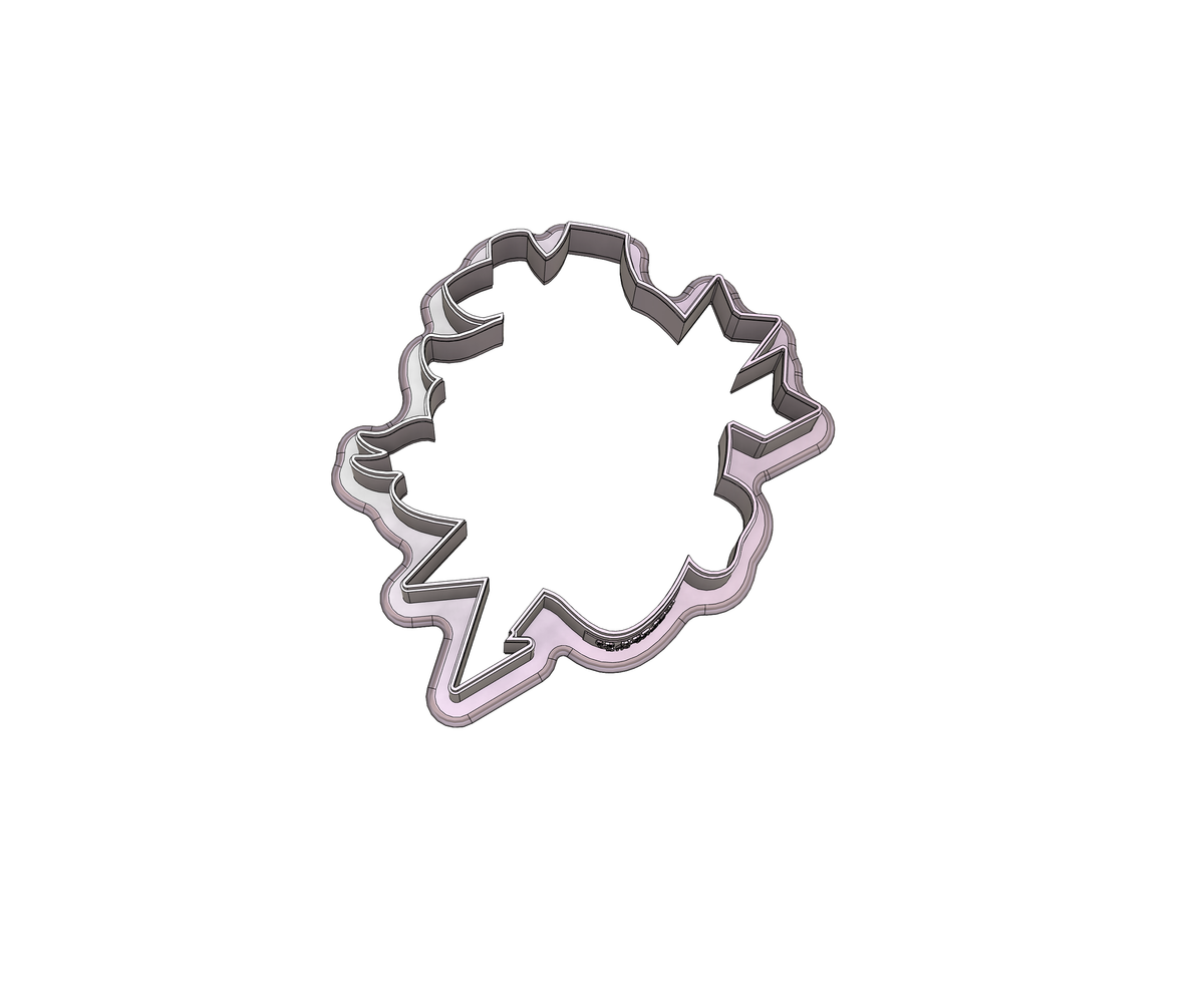 Heart Banner With Arrows Cookie Cutter