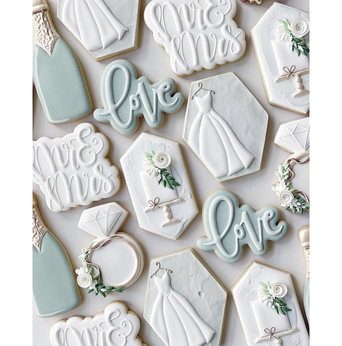 Tall Hexagon Plaque 1 Cookie Cutter