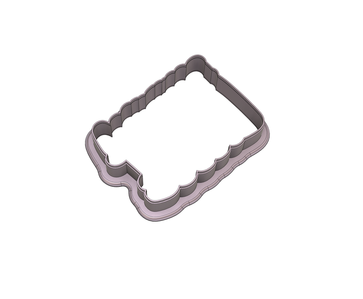 DIGITAL STL Download For I Love You A Latte Lettered Cookie Cutter