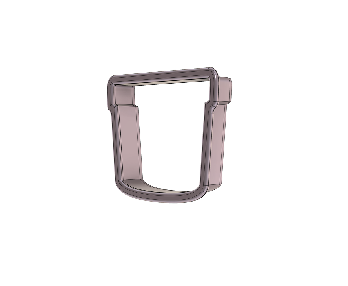 DIGITAL STL Download For Ice Cream Carton 1 Cookie Cutter