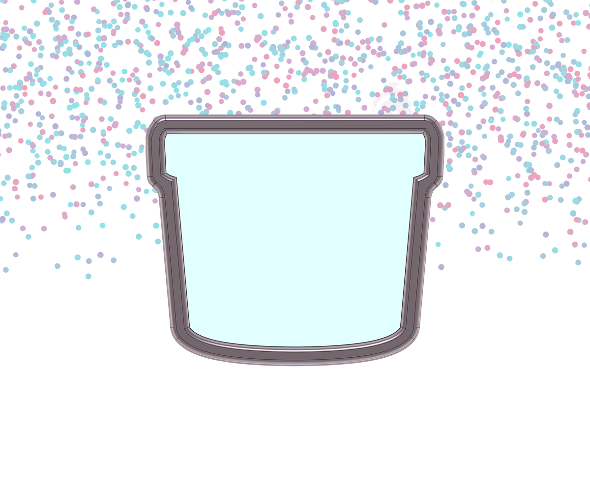 Ice Cream Carton 1 Cookie Cutter