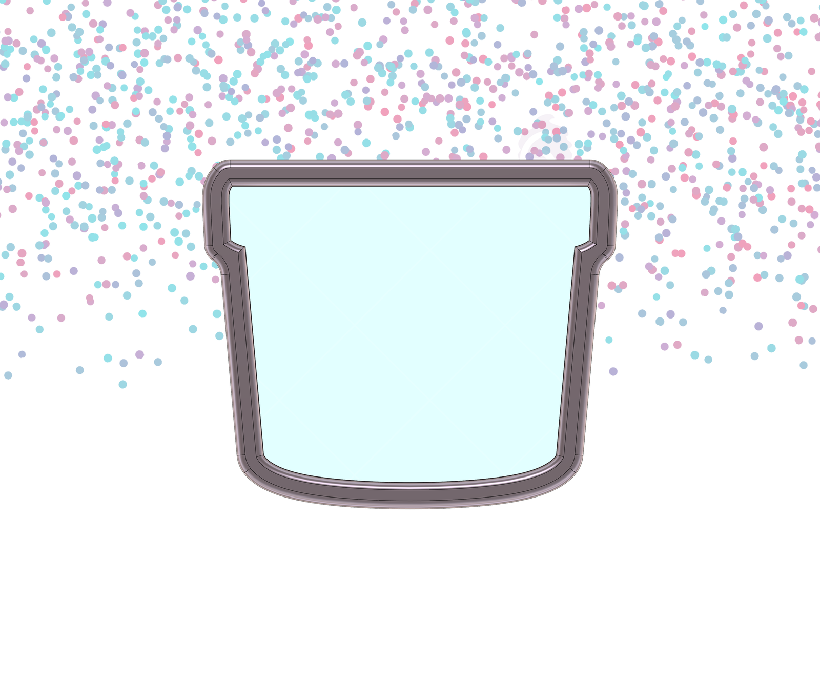 Ice Cream Carton 1 Cookie Cutter