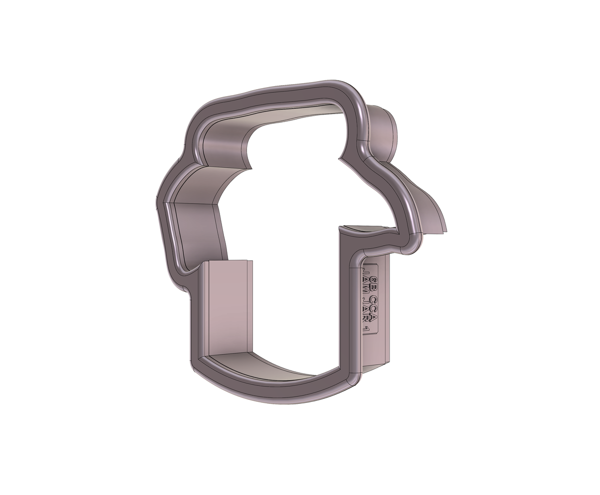 DIGITAL STL Download For Jam Jar 1 Cookie Cutter