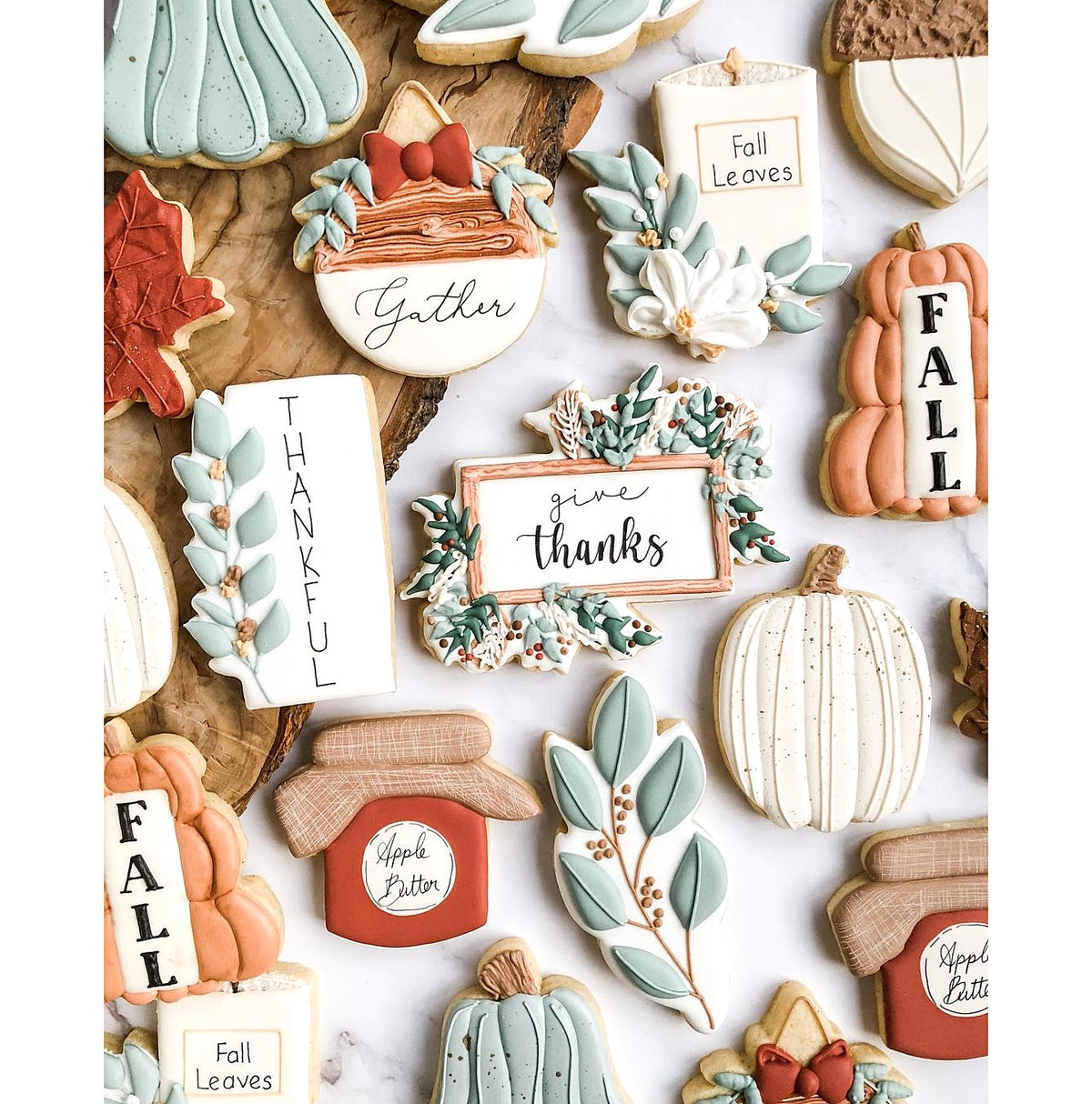 Leaf Door Sign 1 Cookie Cutter