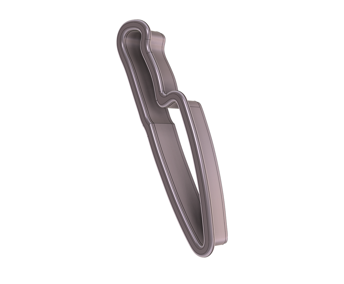 DIGITAL STL Download For Knife 1 Cookie Cutter