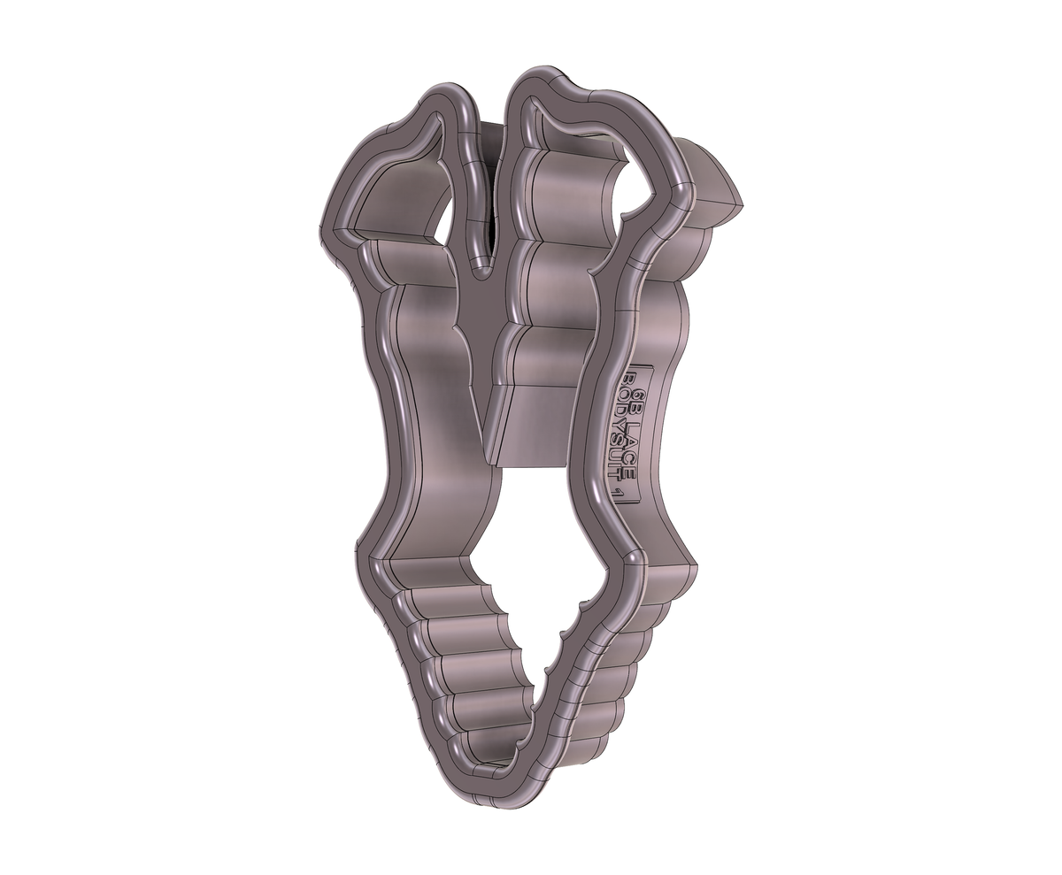 DIGITAL STL Download For Lace Bodysuit 1 Cookie Cutter