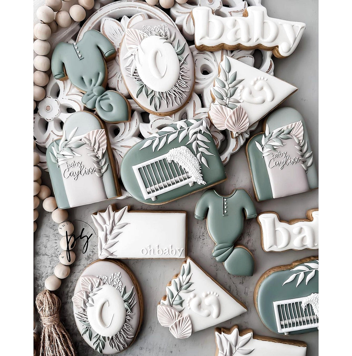 Leaf Arch Plaque 1 Cookie Cutter