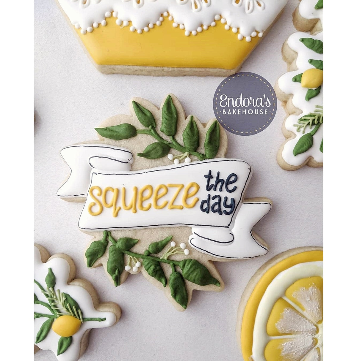 Leaf Banner Plaque 1 Cookie Cutter