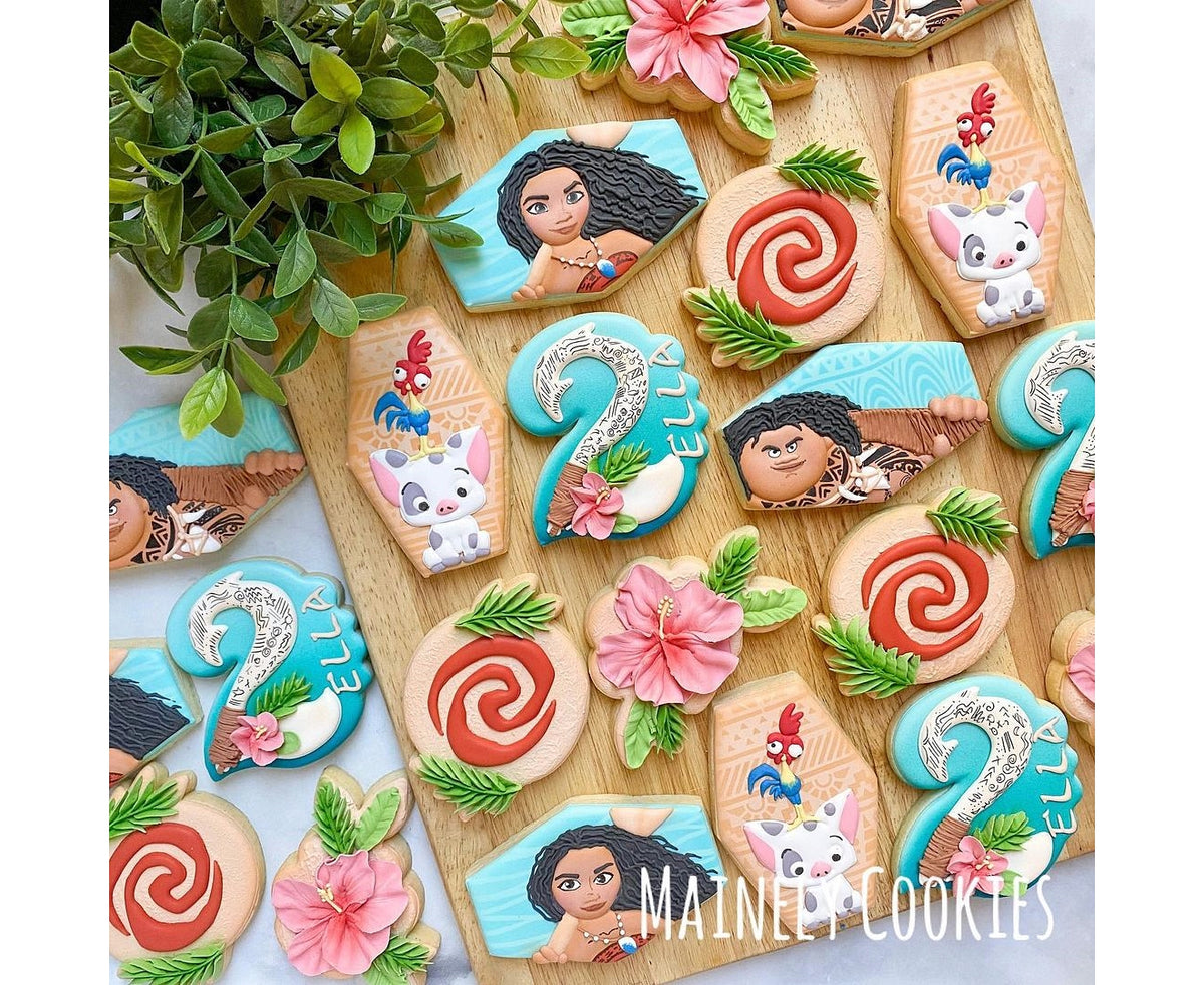 Leaf Circle Plaque 2 Cookie Cutter