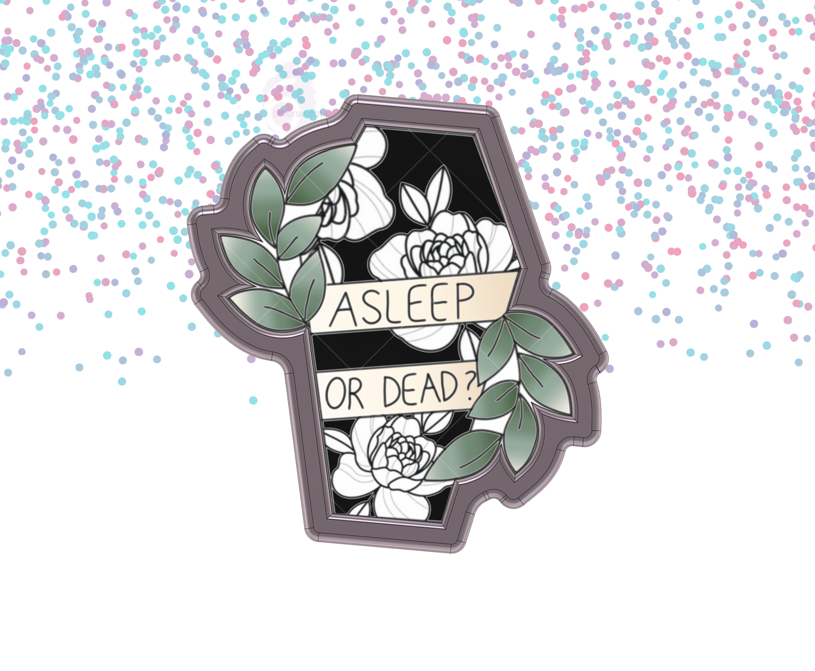 Leaf Coffin 1 Cookie Cutter