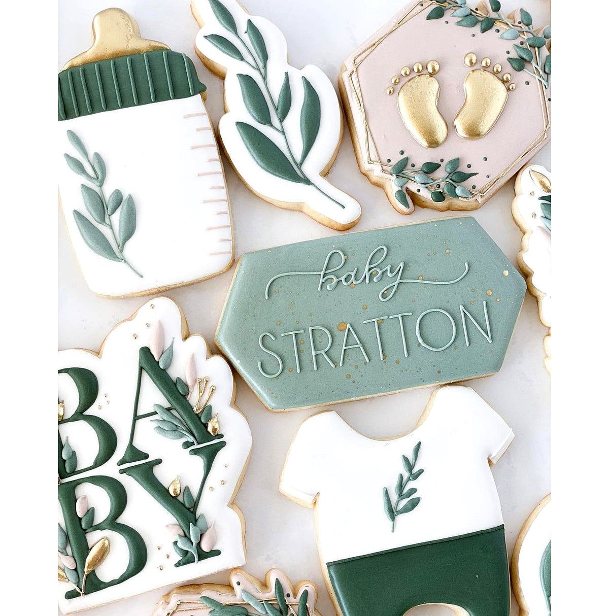 Leaf Geometric Plaque 1 Cookie Cutter