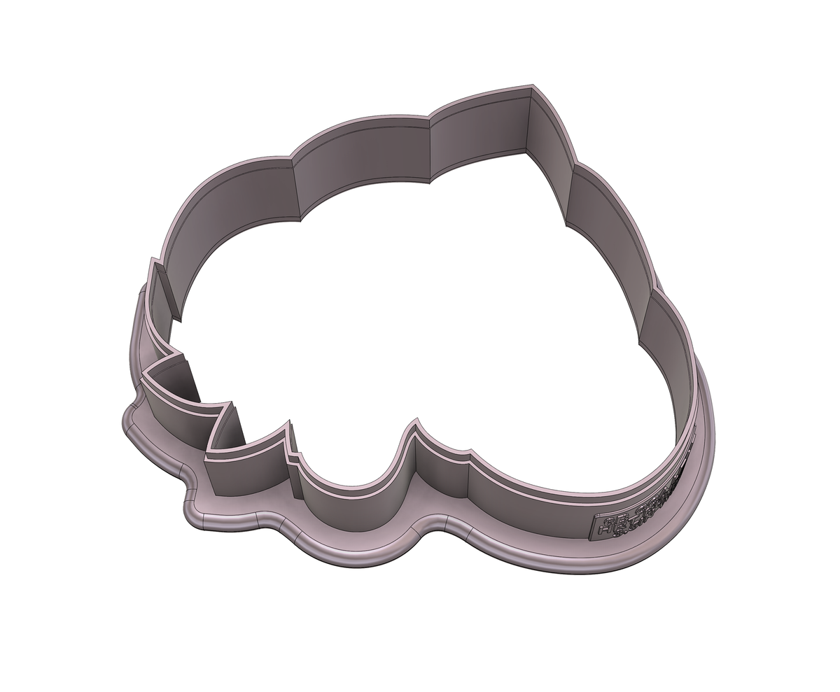 Leaf Heart Pumpkin Cookie Cutter