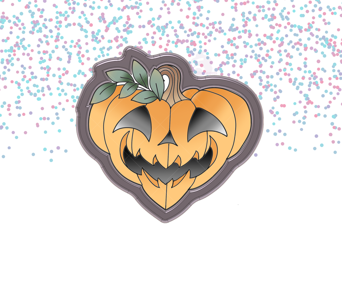 Leaf Heart Pumpkin Cookie Cutter