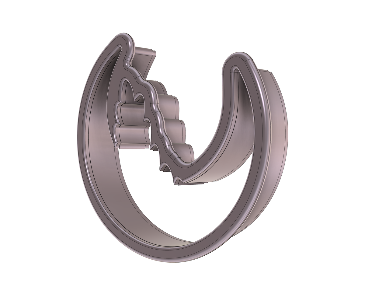 Leaf Moon 1 Cookie Cutter