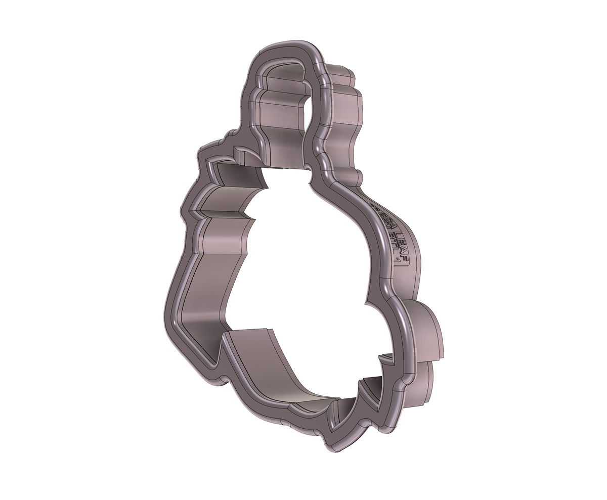 DIGITAL STL Download For Leaf Potion Bottle 1 Cookie Cutter