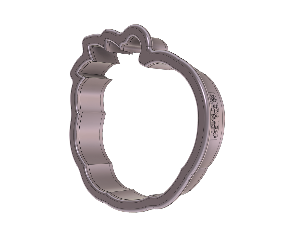 DIGITAL STL Download For Leaf Pumpkin 1 Cookie Cutter