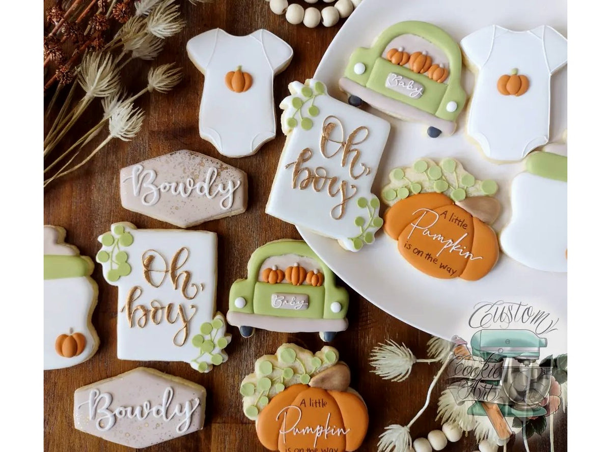 Leaf Rectangle Plaque 2 Cookie Cutter