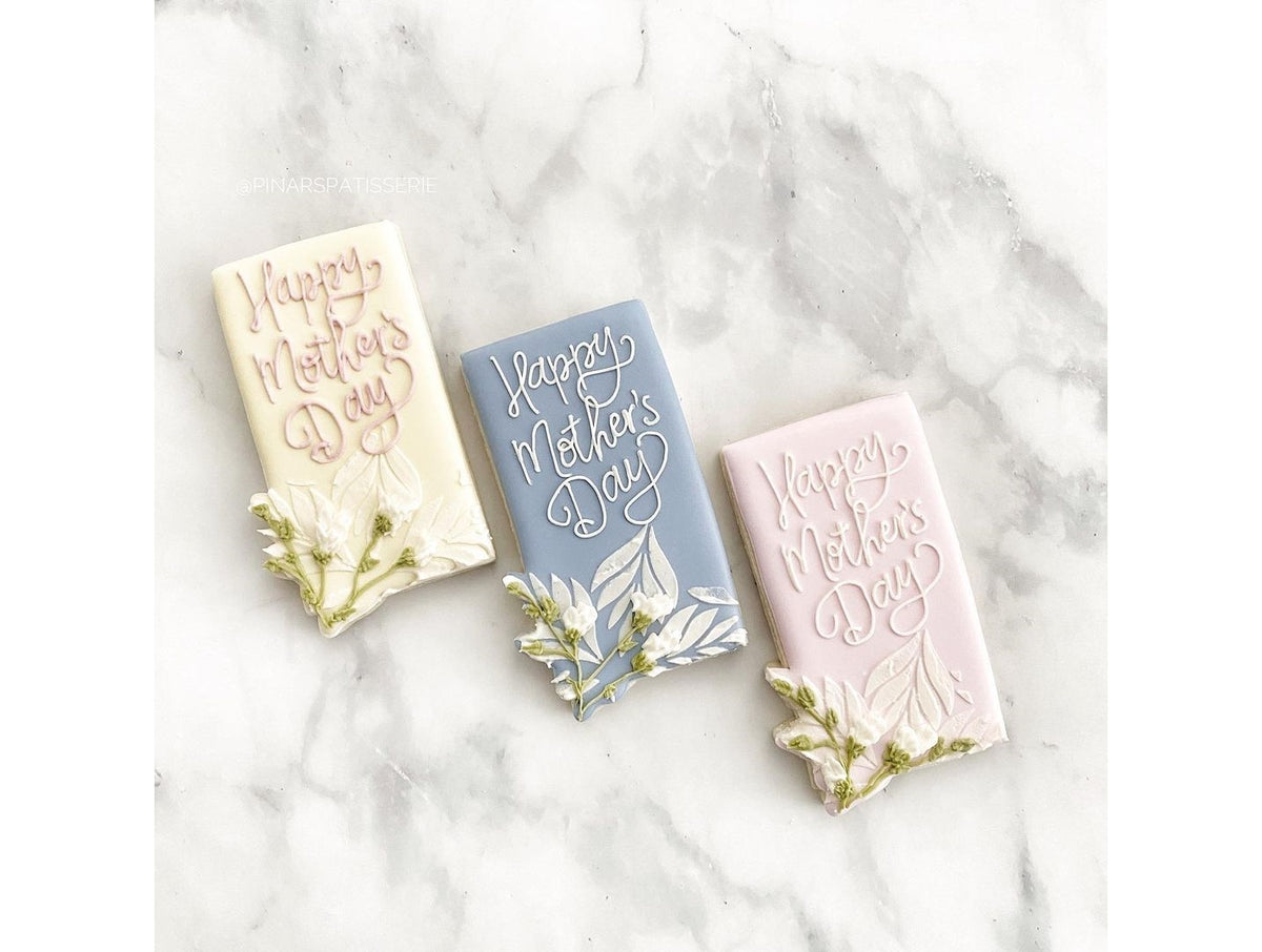 Leaf Rectangle Plaque 1 Cookie Cutter