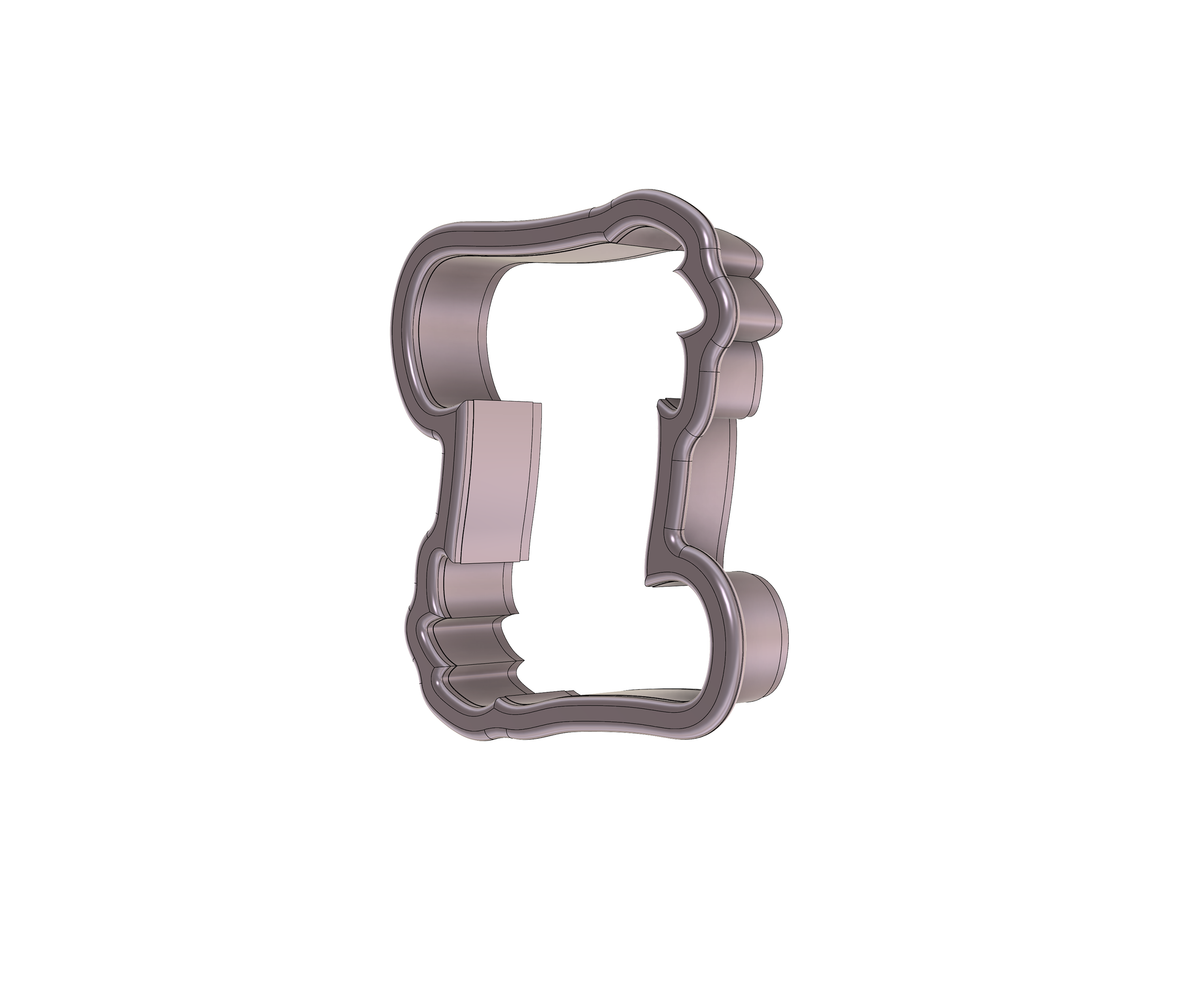 Leaf Scroll 1 Cookie Cutter