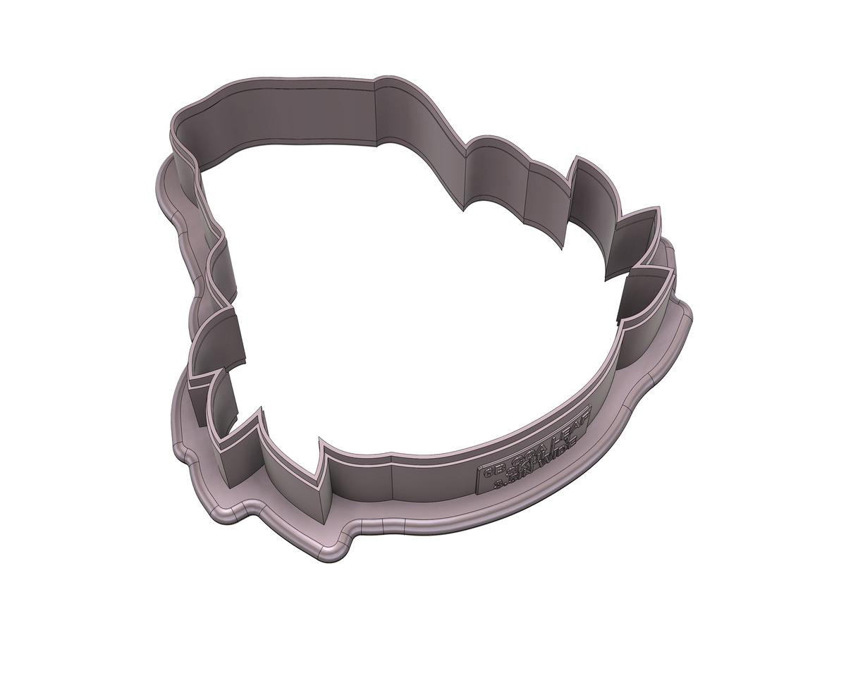 Leaf Skull 1 Cookie Cutter