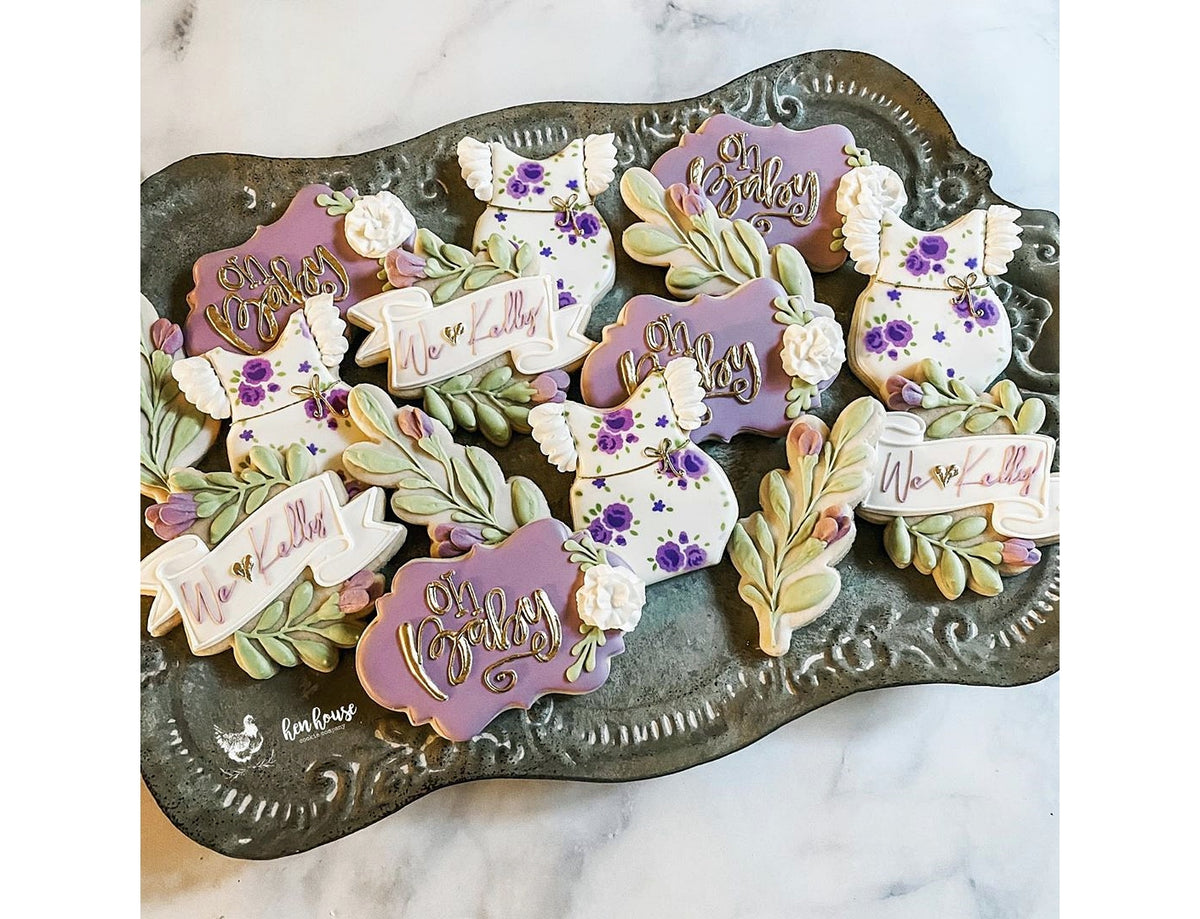 Leaf &amp; Berry Branch 1 Cookie Cutter