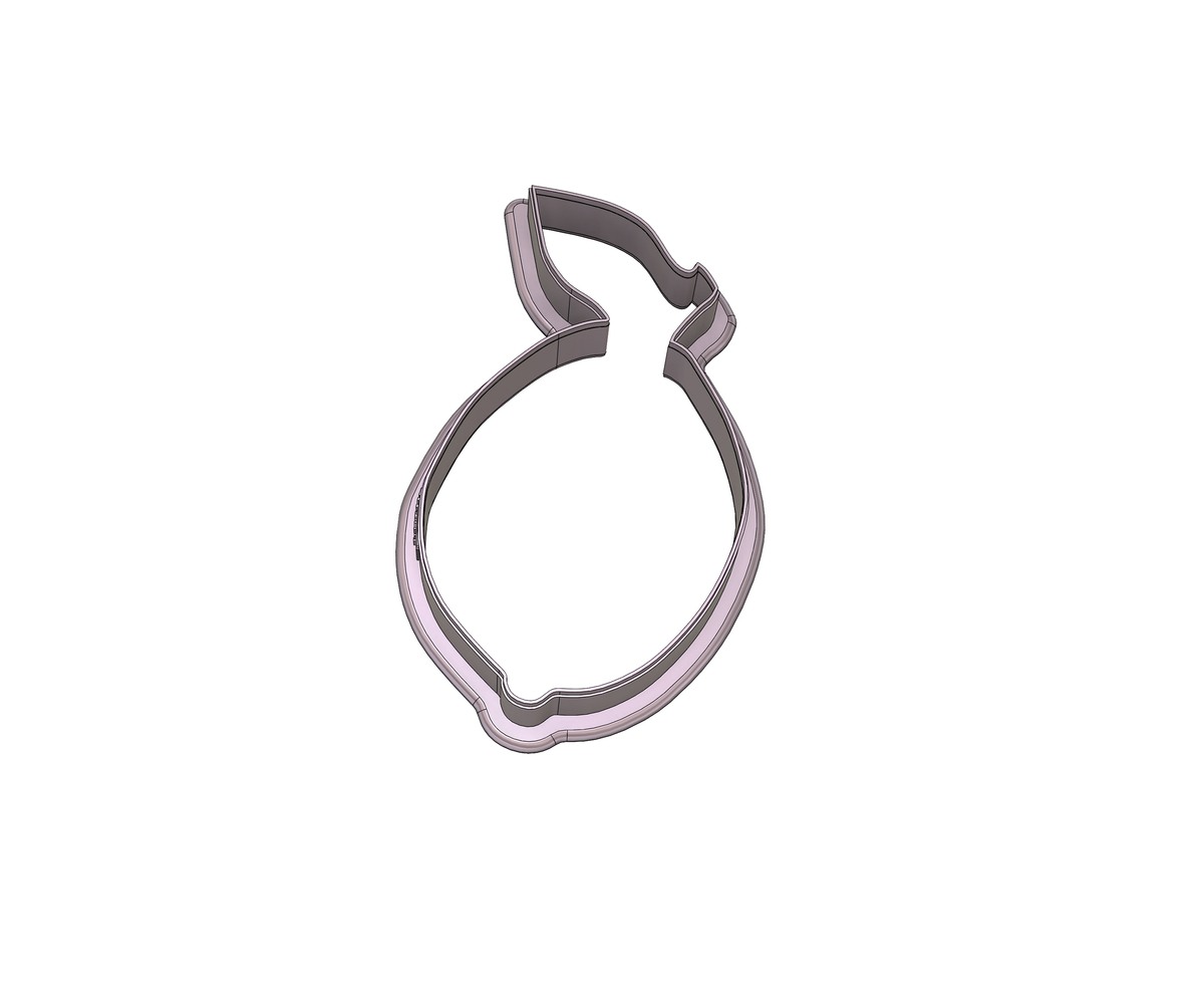 DIGITAL STL Download For Lemon 1 Cookie Cutter