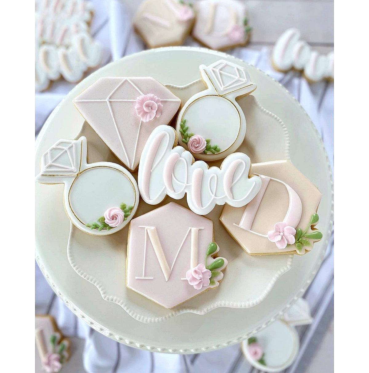 Love 1 Lettered Cookie Cutter