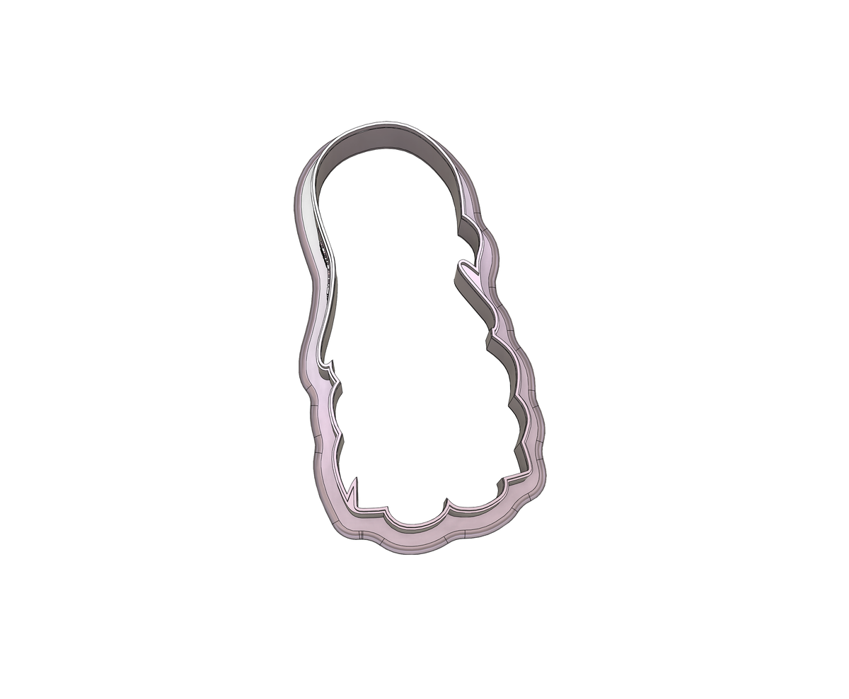 DIGITAL STL Download For Love Gnome 1 Cookie Cutter