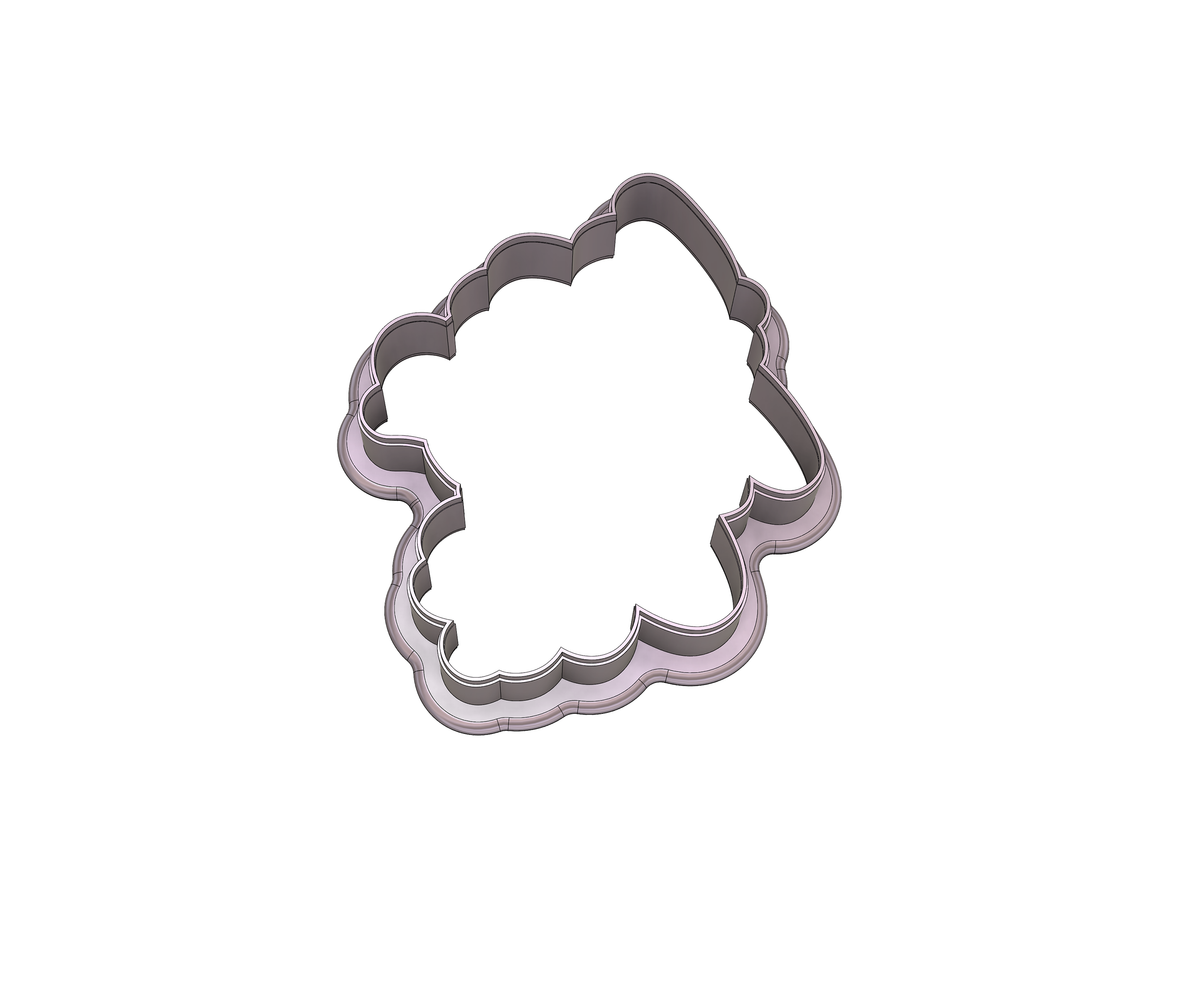 DIGITAL STL Download For Miss To Mrs Lettered Cookie Cutter
