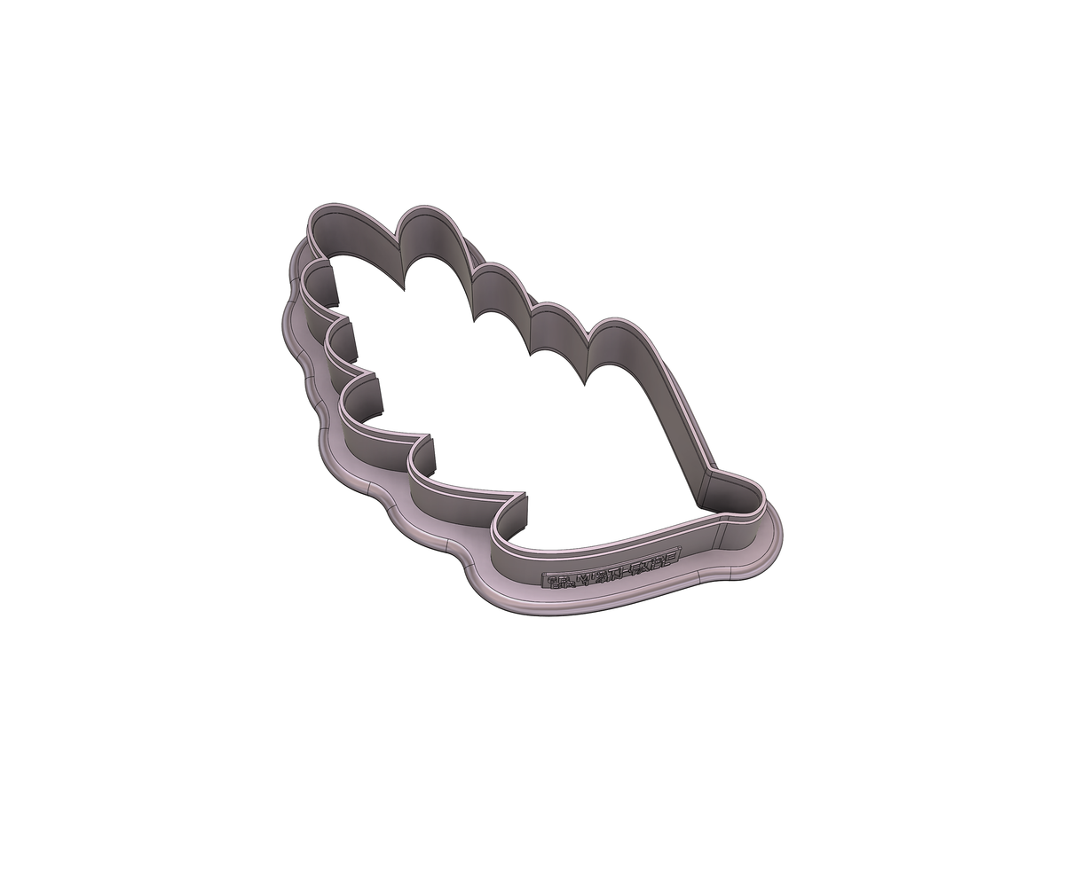 DIGITAL STL Download For Mistletoe Branch 1 Cookie Cutter