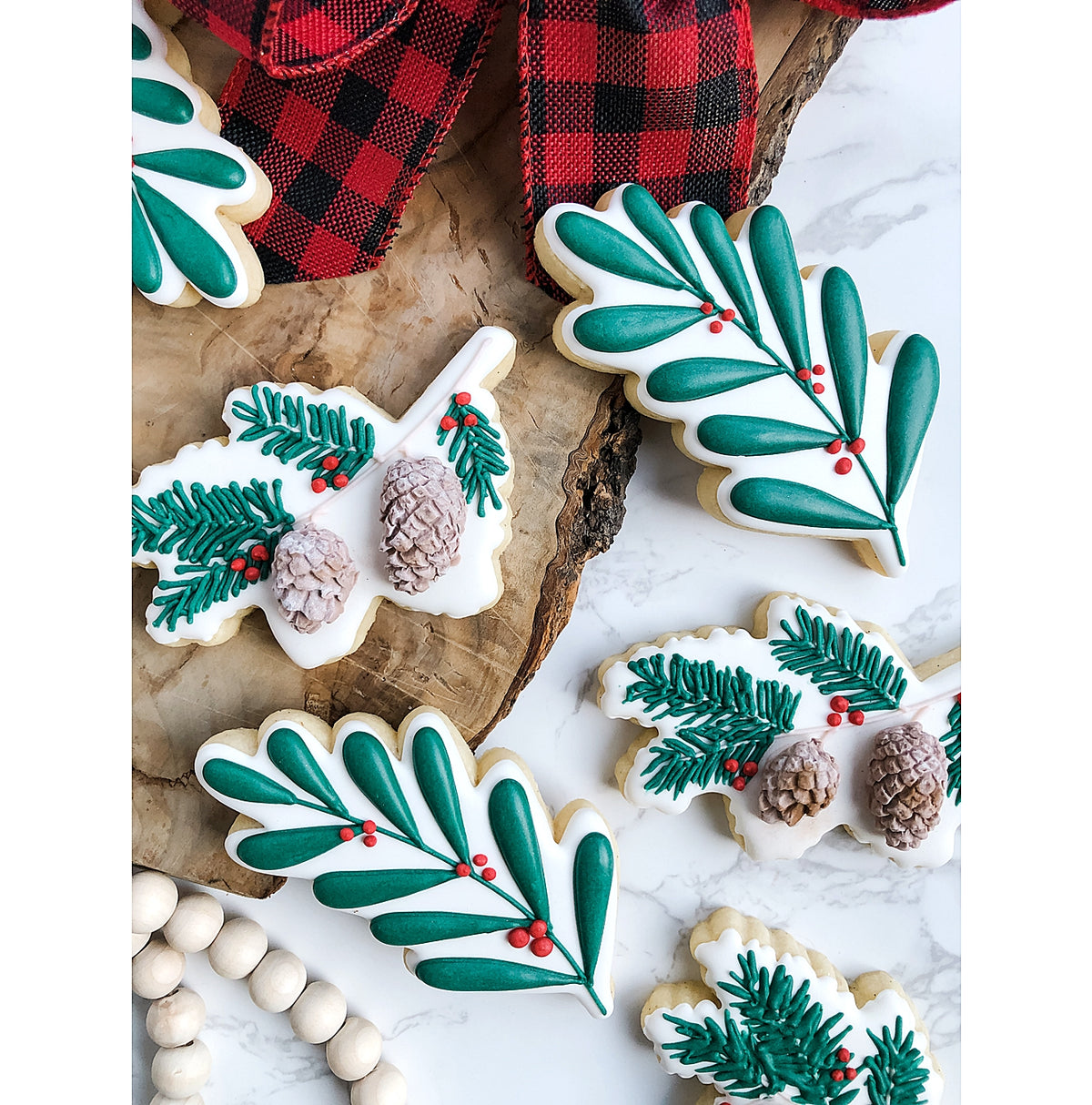 DIGITAL STL Download For Mistletoe Branch 1 Cookie Cutter