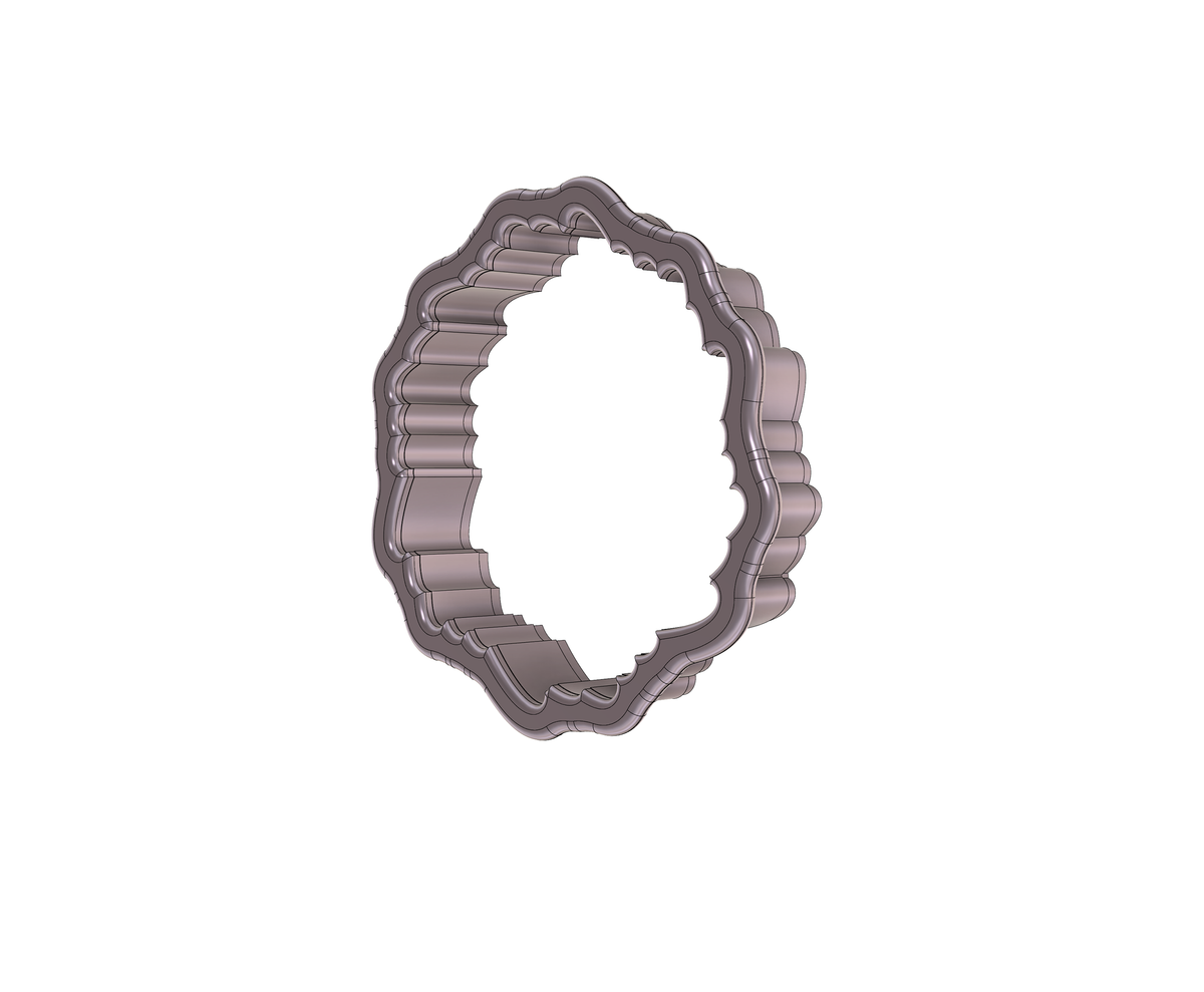 DIGITAL STL Download For Mistletoe Wreath 1 Cookie Cutter