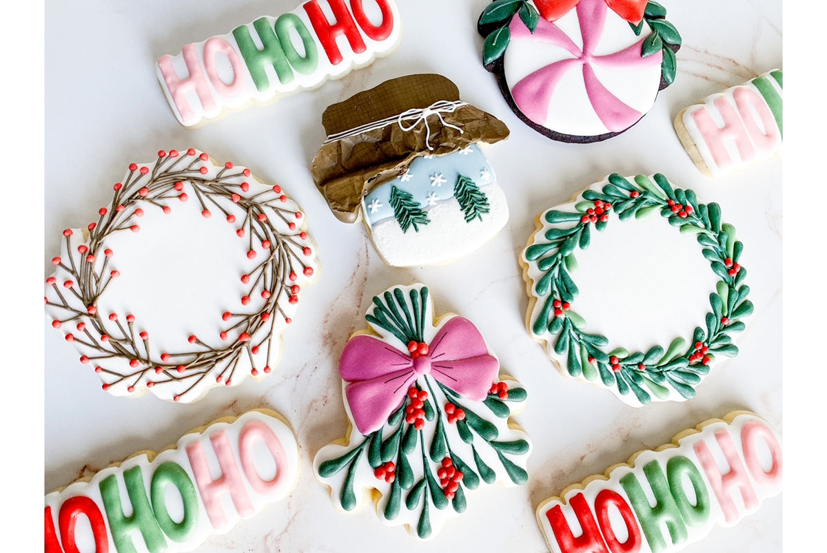 Mistletoe Wreath 1 Cookie Cutter