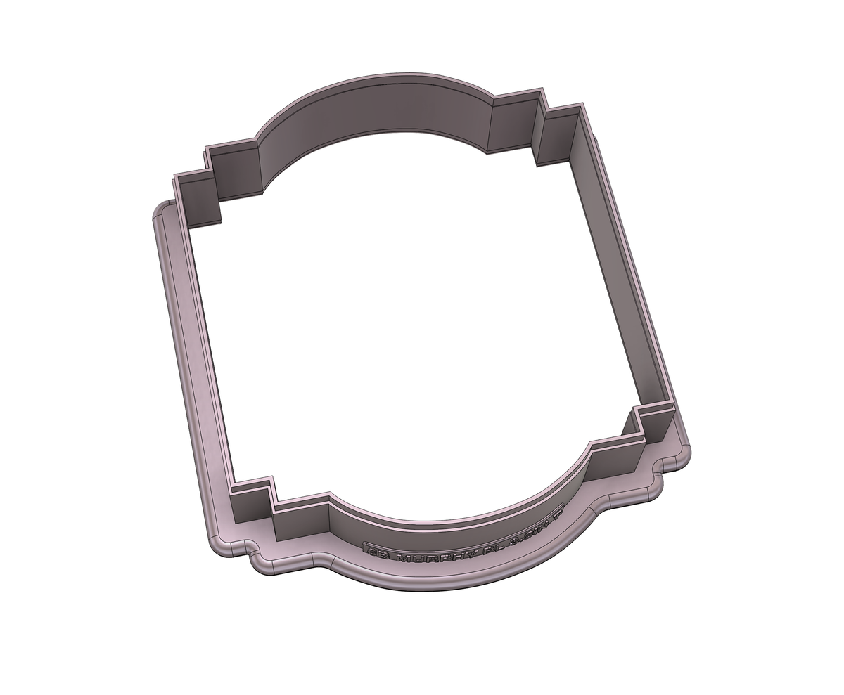 DIGITAL STL Download For Murphy Plaque Cookie Cutter
