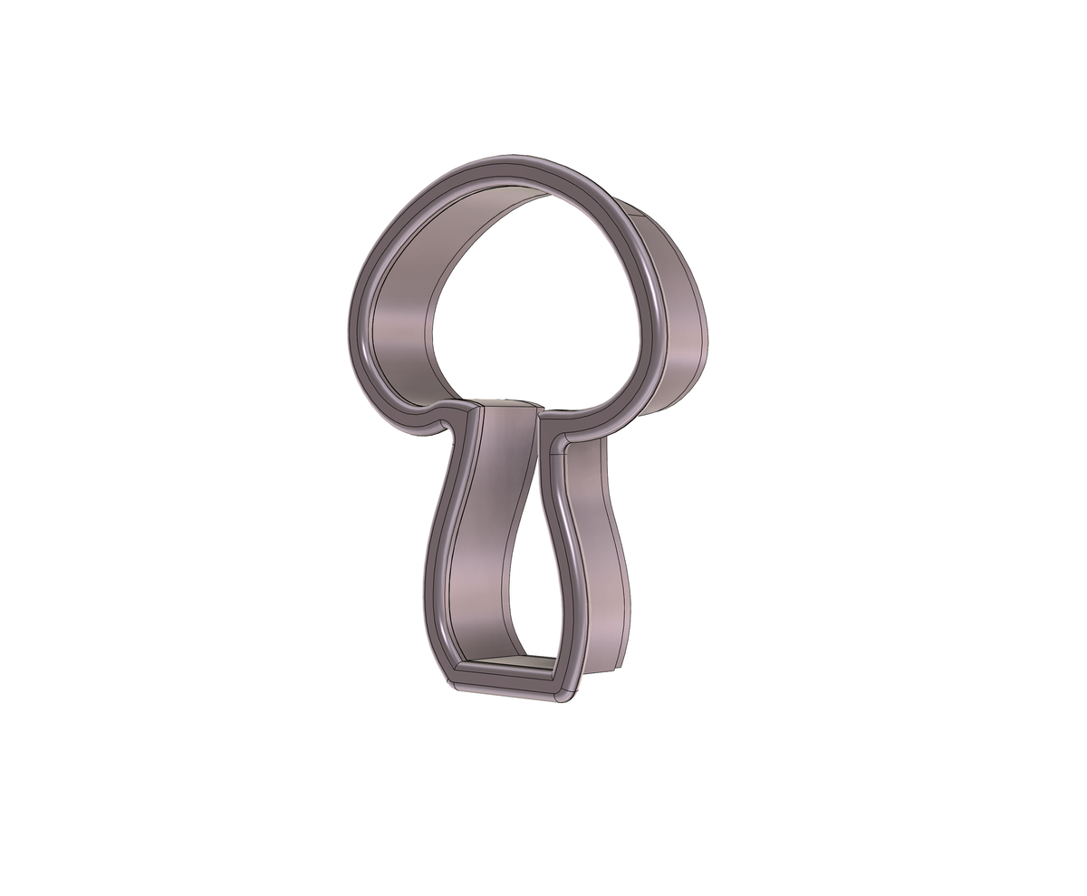 DIGITAL STL Download For Mushroom 1 Cookie Cutter