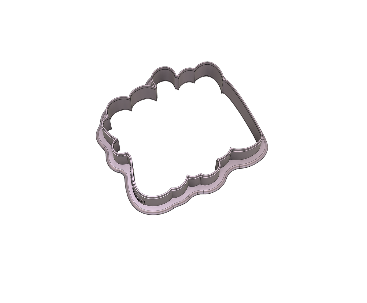 DIGITAL STL Download For Nice Buns Lettered Cookie Cutter