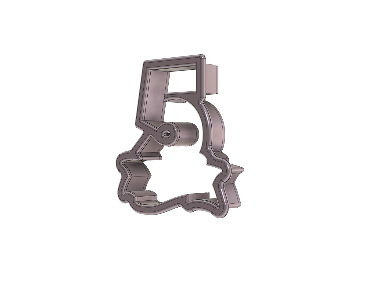 Number 5 Banner Cookie Cutter