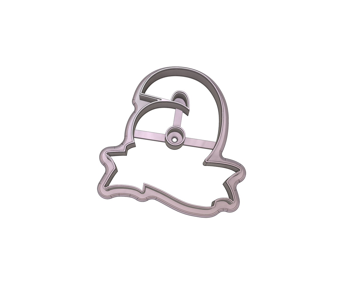 Number 6 Banner Cookie Cutter