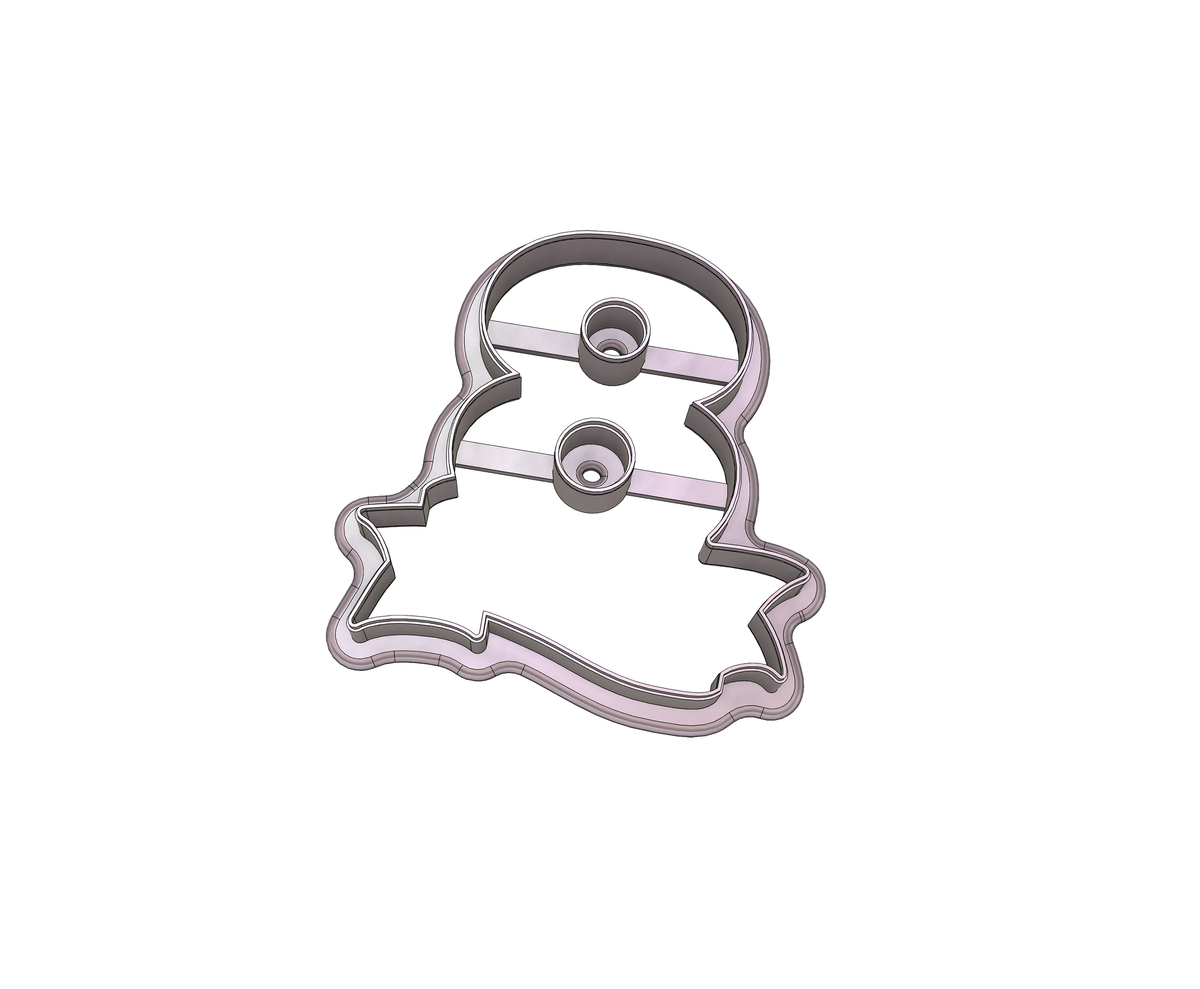 DIGITAL STL Download For Number 8 Banner Cookie Cutter