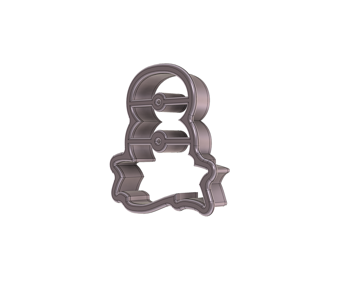 DIGITAL STL Download For Number 8 Banner Cookie Cutter