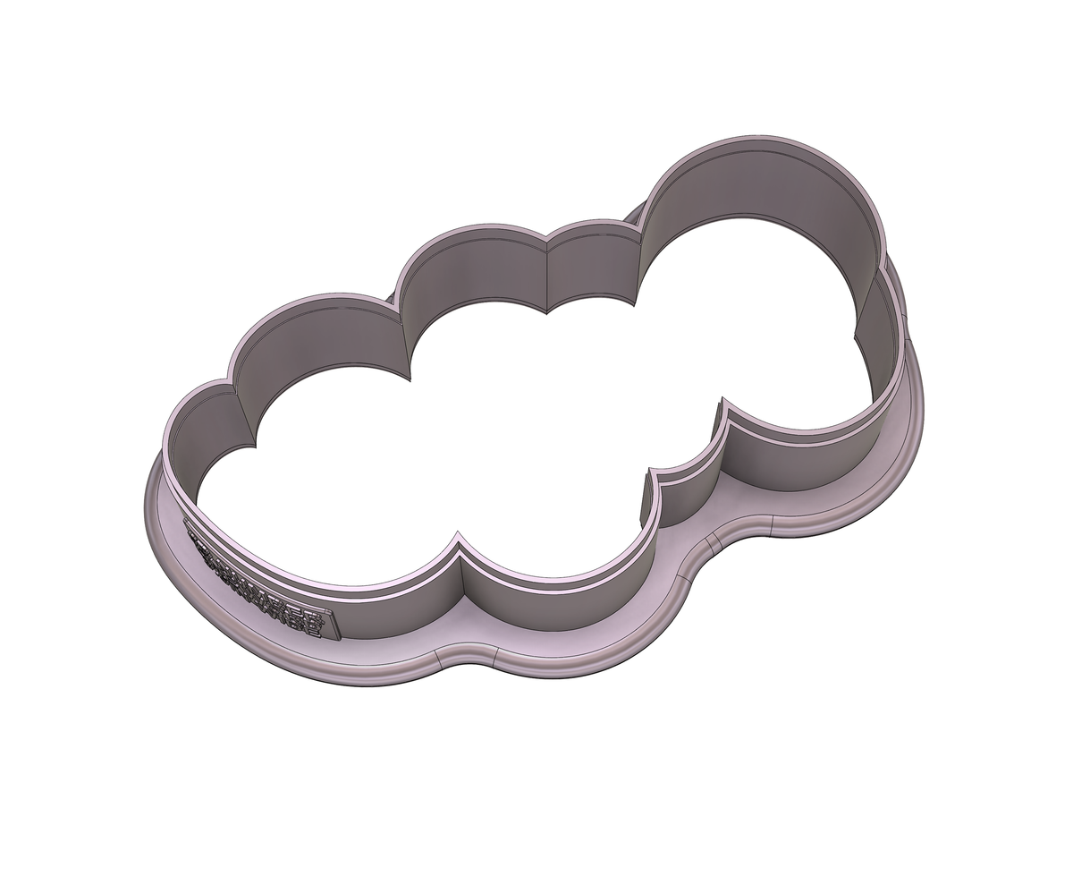 DIGITAL STL Download For Number One Word Lettered Cookie Cutter