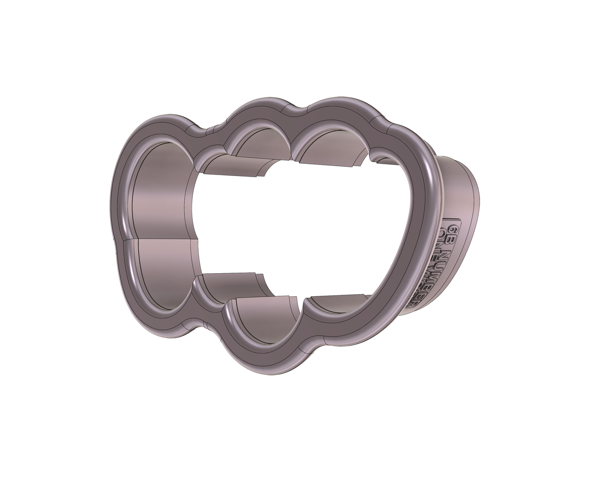 Number One Word Lettered Cookie Cutter