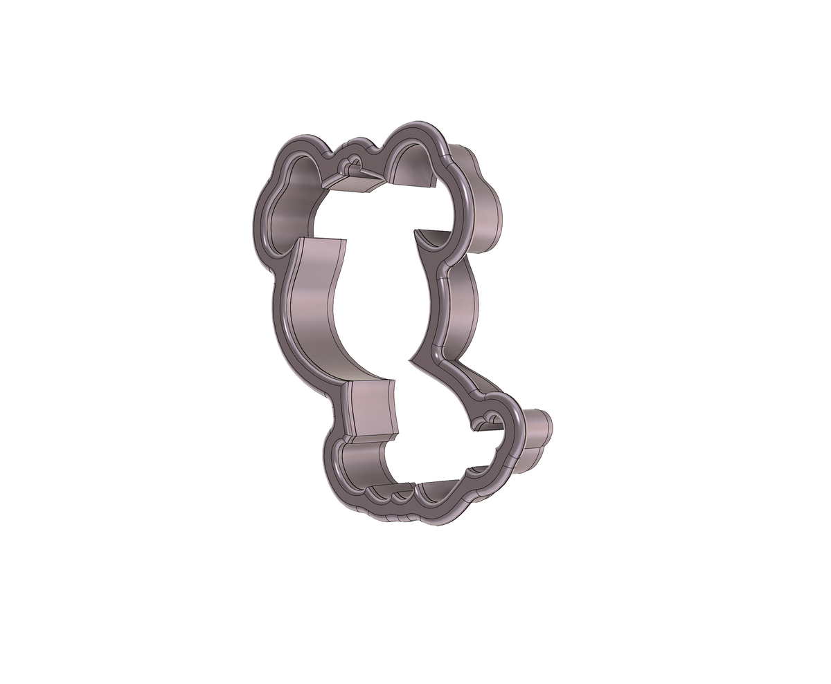 DIGITAL STL Download For Pig 1 Cookie Cutter