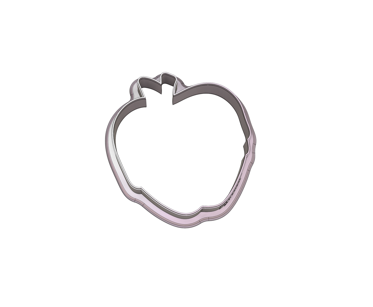 DIGITAL STL Download For Poison Apple 1 Cookie Cutter