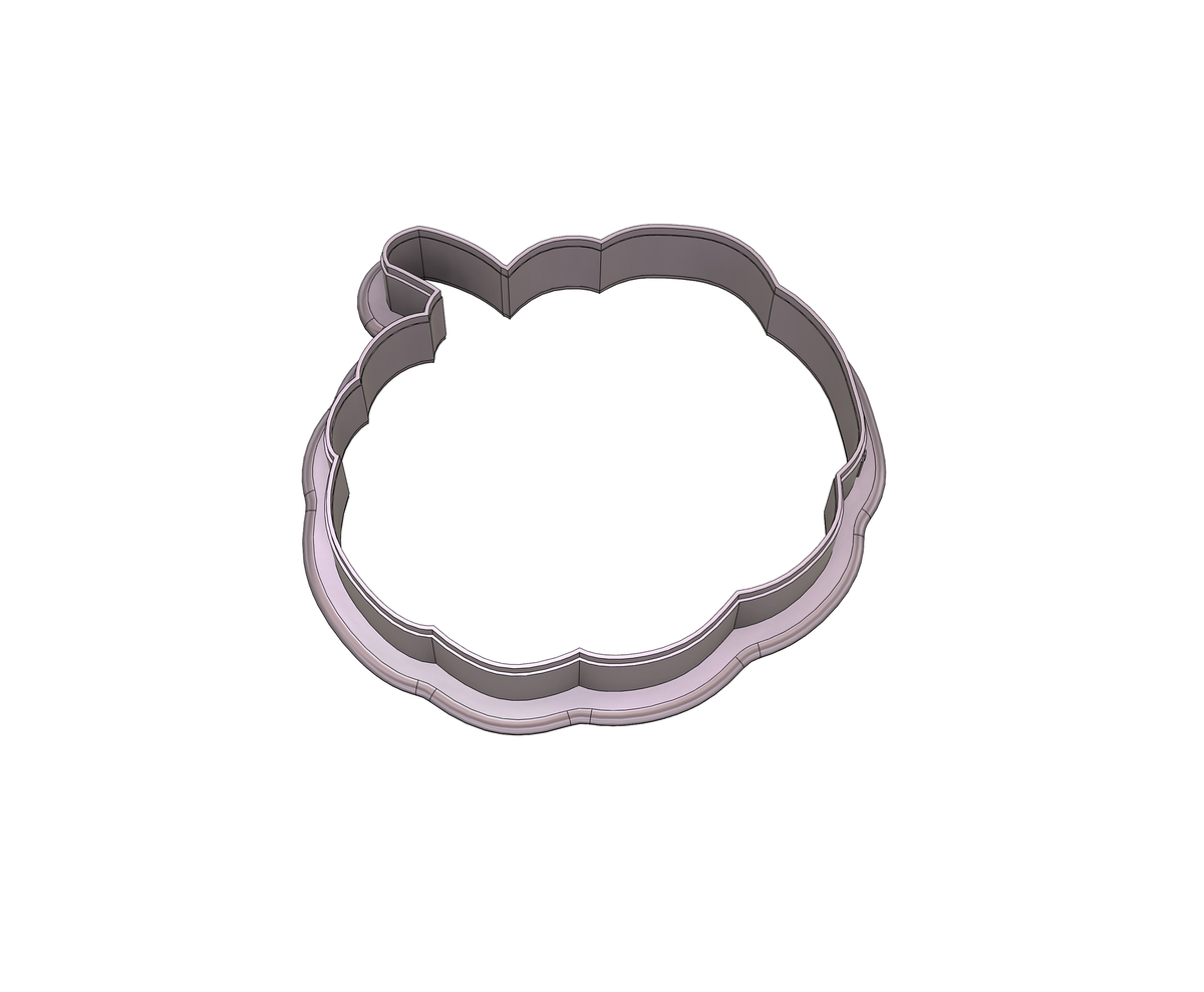 DIGITAL STL Download For Pumpkin 1 Cookie Cutter