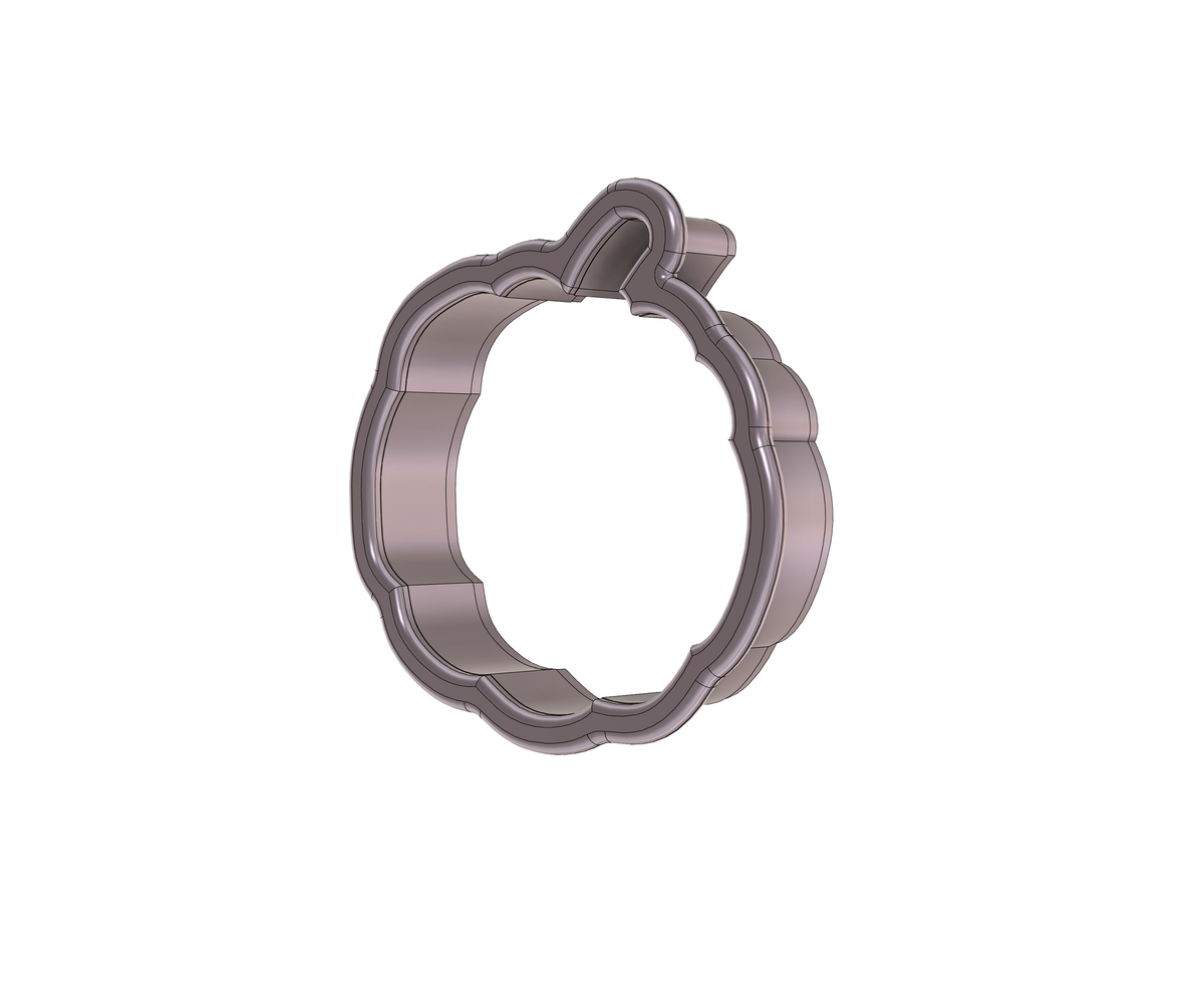 DIGITAL STL Download For Pumpkin 1 Cookie Cutter
