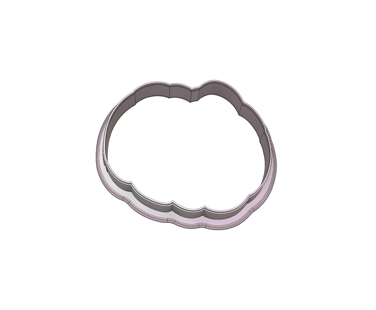 Pumpkin 2 Cookie Cutter