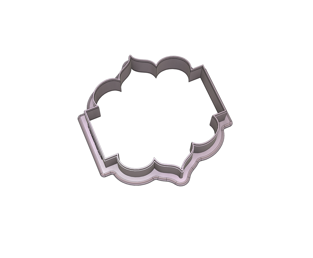 Quincy Plaque Cookie Cutter