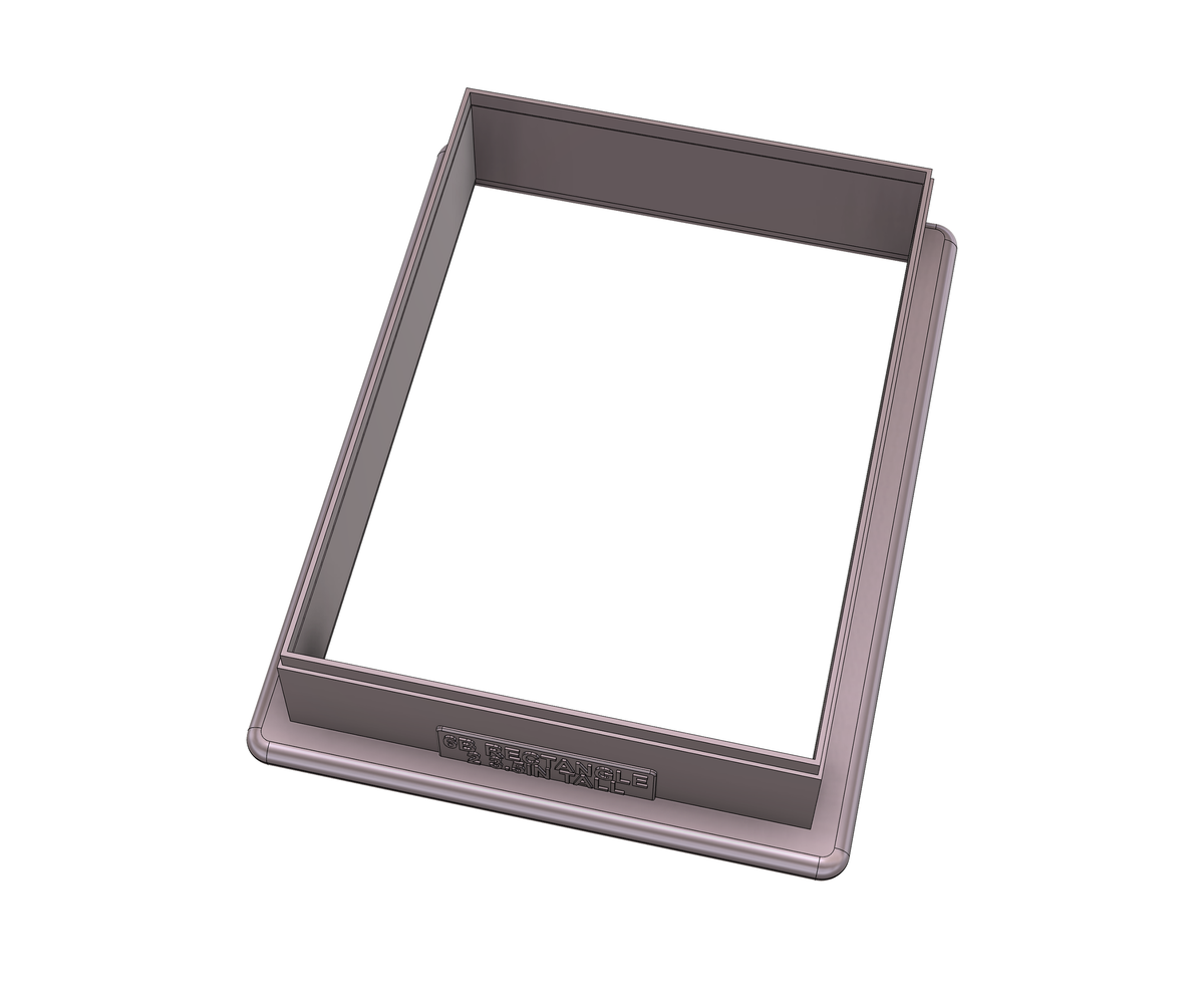 Rectangle 2 Cookie Cutter